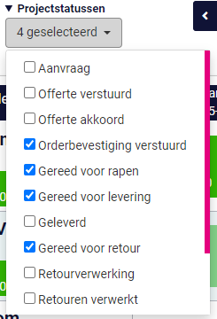 Planbord
