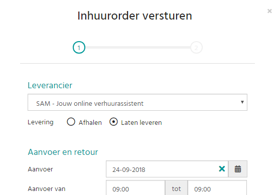 Inhuurverzoeken
