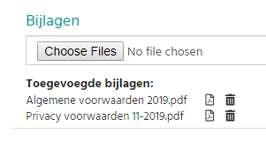E-mailteksten & afzenders