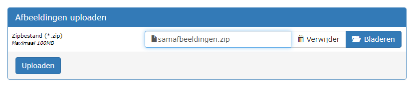 Artikelinformatie aanvullen